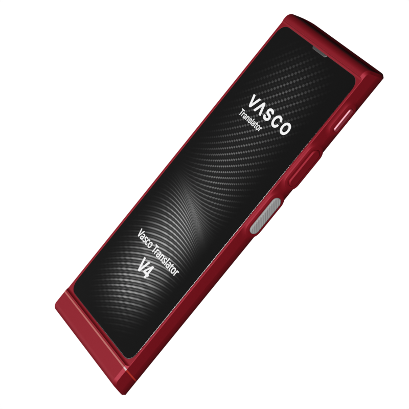 【訳あり】新品未使用 Vasco Translator V4 翻訳機 レッド Vasco Electronics | Vasco V4 universal translator