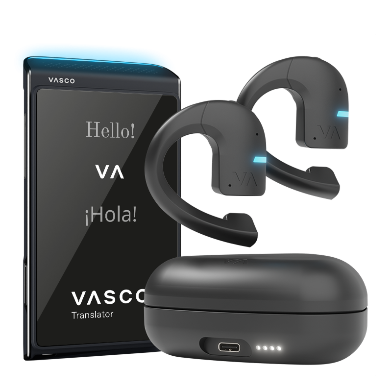 Vasco Translator Q1 + E1 – Smart Language Translator Set