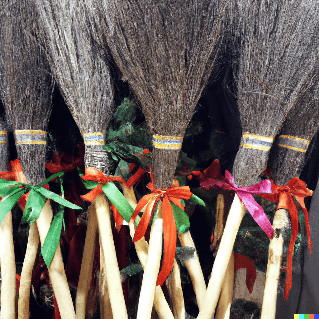 A broomstick for Christmas