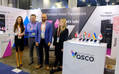 Electronic translators from Poland at CES in Las Vegas