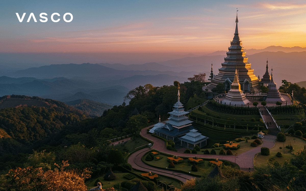 Doi Inthanon in Chiang Mai, Thailand.