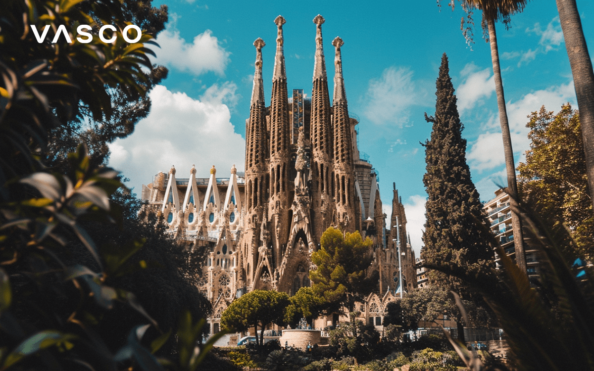 Sagrada Familia in Barcelona.